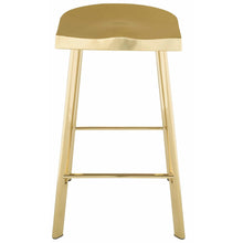 Nuevo Bar Stools Counter Height / Gold Nuevo Icon Bar and Counter Stool