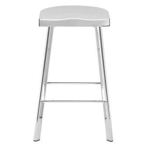 Nuevo Bar Stools Counter Height / Silver Nuevo Icon Bar and Counter Stool