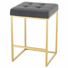 Nuevo Counter Stools CHI VELOUR COUNTER STOOL