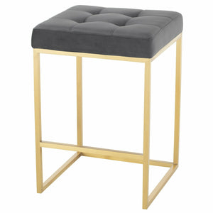Nuevo Counter Stools CHI VELOUR COUNTER STOOL