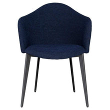Nuevo Dining Chairs True Blue Boucle Nuevo Nora Dining Chair