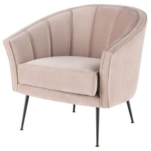 Nuevo Nuevo Aria Occasional Single Seat Chair Blush