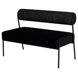 Nuevo Occasional Bench Salt And Pepper / Black Nuevo Marni Occasional Bench