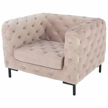 Nuevo Occasional Chair Blush Nuevo Tufty Occasional Accent Chair