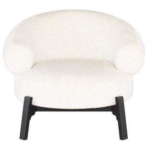 Nuevo Occasional Chair Coconut Fabric Blend Nuevo Romola Occasional Chair