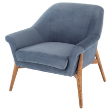 Nuevo Occasional Chair Dusty Blue Nuevo Charlize Occasional Chair