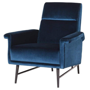 Nuevo Occasional Chair Midnight Blue Nuevo Mathise Occasional Chair