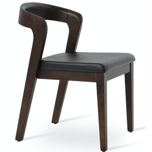 Bar Stool Gems Kitchen & Dining Room Chairs Seat H 18.5" - H 29" W 22" D 18.5" Barclay Modern Dining Chair